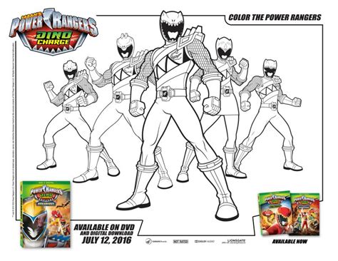 You also can color it online at the bottom of this <b>page</b>. . Power rangers dino charge coloring pages